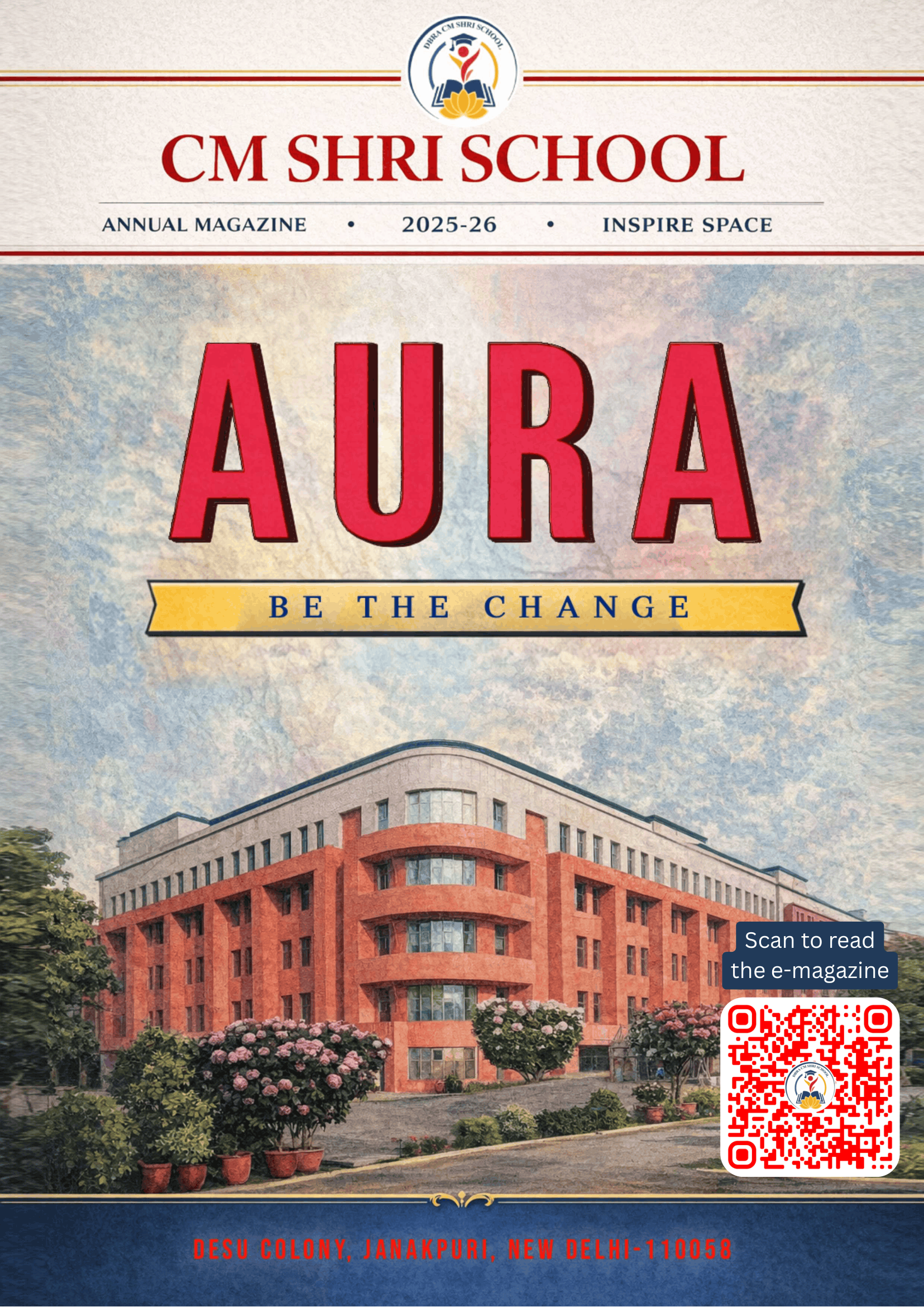 AURA 2026 Annual Magazine cover